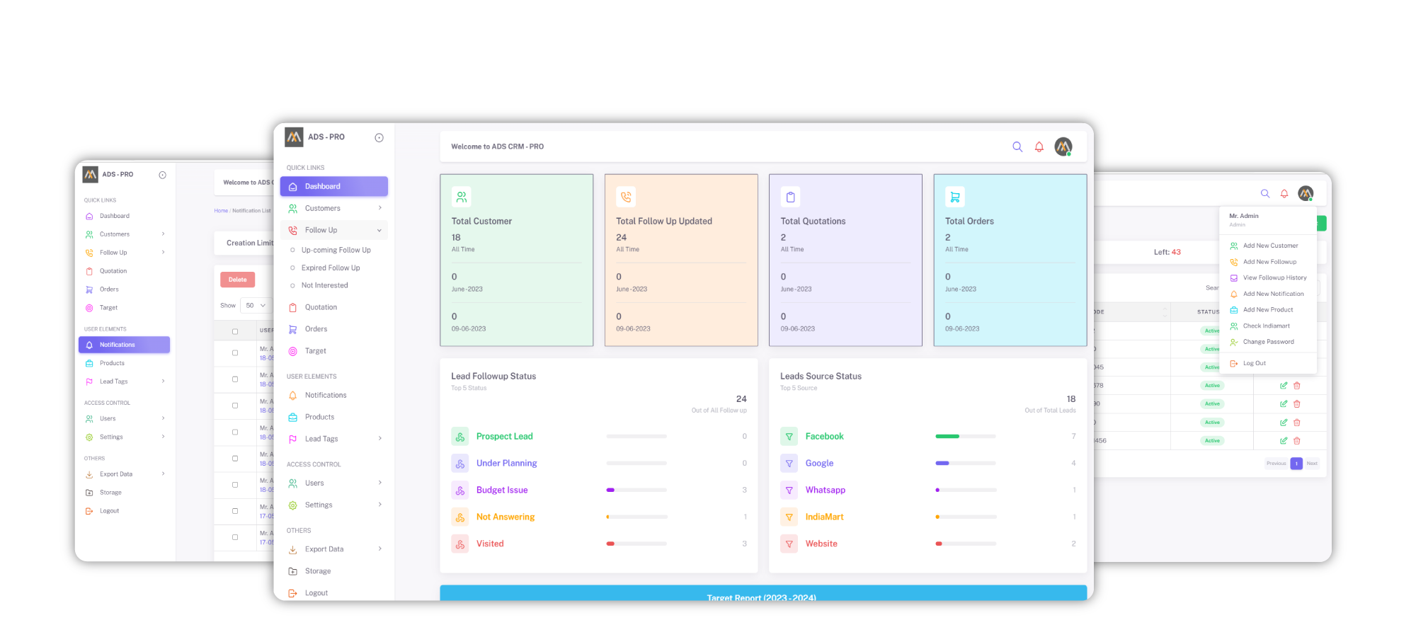 ADS CRM by ADSENGINE MEDIA